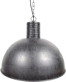 Urban interiors Hanglamp Dome XL Ø50cm. rough black Zwart