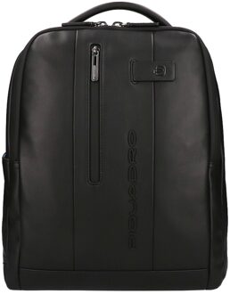 Urban Leather Computer Backpack 14" black Zwart - H 37.5 x B 30 x D 13 cm