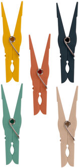 Urban Living Basic Grip wasknijpers - 100x - kunststof - 7 cm