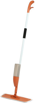 Urban Living Dweil - uitschuifbaar - 85 tot 120 cm - oranje - vloerwisser - mop