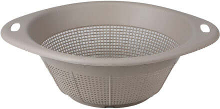 Urban Living Keuken vergiet Liberty - beige - Dia 30 cm - vergiet voor voedsel - Kunststof