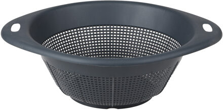 Urban Living Keuken vergiet Liberty - donkerblauw - Dia 30 cm - vergiet voor voedsel - Kunststof