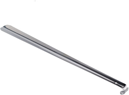 Urban Living Schoenlepel - lang - metaal - zilver - 51 cm - schoentrekker