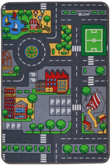 Urban Living Verkeerskleed 67 X 100 Cm Multikleur