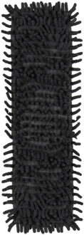 Urban Living Vloerwisser doek - microvezel - zwart - reserve dweil - mop