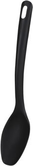 Urban Living Voedsel opscheplepel - zwart - kunststof - 30 cm - Keukengerei - Keukengerei
