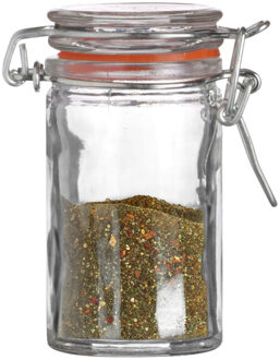 Urban Living Weckpotje/inmaakpotje - mini - 70 ml - glas - met beugelsluiting