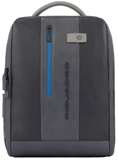 Urban PC And iPad Cable Backpack 15.6'' Black/Grey with Blue