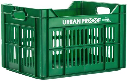 URBAN PROOF Fietskrat 30 liter Gerecycled Kunststof Army Green Groen