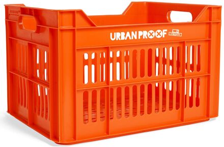 URBAN PROOF Fietskrat 30 liter Gerecycled Kunststof Orange Oranje