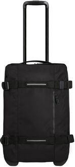 Urban Track Duffle/Wheels S asphalt black handbagage Zwart - H 55 x B 35 x D 20 cm