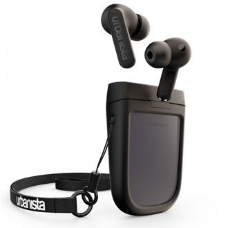 Urbanista Phoenix Solar - Draadloze oordopjes - Bluetooth draadloze oortjes - Met ANC noise cancelling functie - Midnight Black Zwart - One size