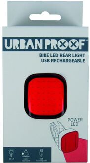 UrbanProof High power achterlicht rood USB