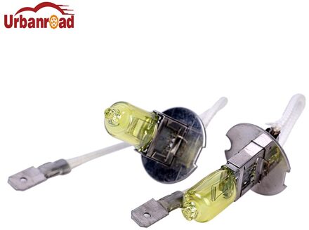 Urbanroad 2 stks/partij H3 Gloeilampen 3000 k Halogeen Xenon H3 12 v 55 w Golden Yellow Fog Fabriek Prijs auto Styling Parkeerplaats