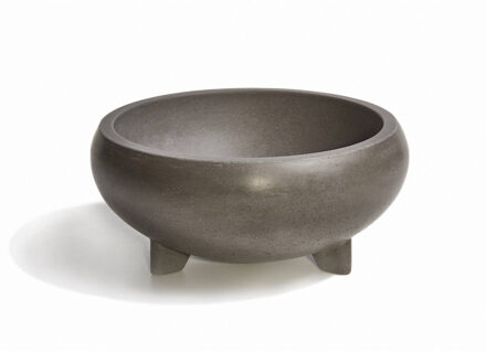 Urbi et Orbi Opzet Wastafel Urbi et Orbi Bulbo Beton 40x18 cm Antraciet