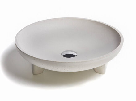 Urbi et Orbi Opzet Wastafel Urbi et Orbi Caldera Beton 43.5x12 cm Medium Grijs