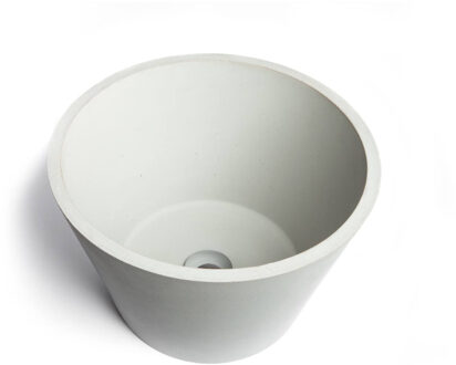 Urbi et Orbi Opzet Wastafel Urbi et Orbi Circum Beton 38x26 cm Donker Grijs