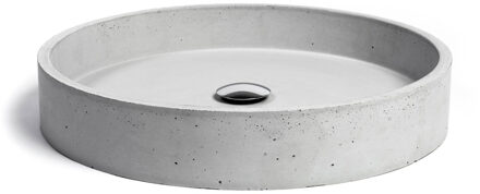 Urbi et Orbi Opzet Wastafel Urbi et Orbi Circum Beton 48x10 cm Ivoor