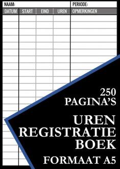 Urenregistratie Boekje - ZZP, Freelancer, Personeel, Medewerkers, Werknemers - Urenregistratie Boekjes (ISBN: 9789464486308)