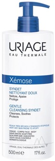 Uriage Xemose Gentle Cleansing Syndet zachte reinigingscrème-gel voor de zeer droge huid met neiging tot atopie 500ml
