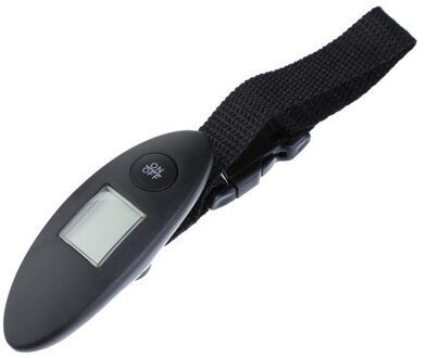 Urijk 40 kg/100g LCD Digital Travel Schaal Elektronische Bagage Schaal Draagbare Koffer Winkelen Opknoping Weegschaal met band zilver