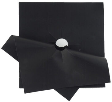 Urijk Keuken Hittebestendige Gasbrander Fornuis Protector Wasbare Herbruikbare Non Stick Makkelijk Schoon Vierkante Anti Fouling Pads 2 stks G117286A