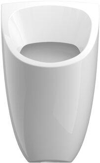 Urinoir Ipee U1 Edge Keramiek Instelbaar Spoelvolume Achterinlaat 230V 58x37x35 cm Wit