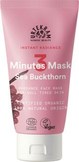Urtekram Gezichtsmasker Urtekram Instant Radiance 3 Minutes Mask Sea Buckthorn 75 ml