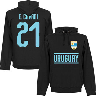 Uruguay Cavani 21 Team Hooded Sweater - L