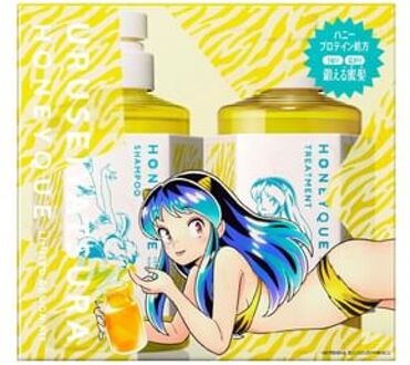 Urusei Yatsura Honeyque Deep Repair Hair Shampoo & Treatment Set 1 set