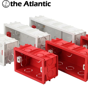 US AU Standard Mounting Box Internal Cassette Junction Wiring Case Wall Light Switch Socket Back Box Inside Box 120 154 197