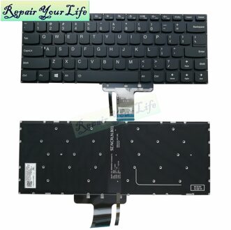 Us Engels Verlicht Toetsenbord Voor Lenovo Yoga 510-14 510-14ISK 510-14AST 510-14IKB 510S-14 Laptop Toetsenbord PM4CB-US Originele