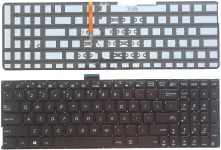 US Keyboard voor ASUS K501 K501U K501UB K501UQ K501UW K501UX K501L K501LB K501LX A501L A501LB A501LX laptop Met backlight