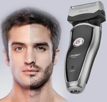 US Plug Oplaadbare Draadloze Elektrische Scheerapparaat Draagbare Man Baard Scheerapparaat Groomer Double Side Trimmer Gezicht Care Tool