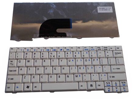 Us/Ru/Jp Laptop Toetsenbord Voor Acer Aspire ZG5 ZG6 ZG8 ZA8 D150 D210 D250 A110 A150 A150L ZA8 ZG8 KAV60 EM250 US wit