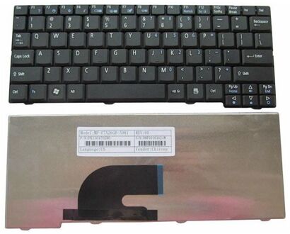 Us/Ru/Jp Laptop Toetsenbord Voor Acer Aspire ZG5 ZG6 ZG8 ZA8 D150 D210 D250 A110 A150 A150L ZA8 ZG8 KAV60 EM250 US zwart