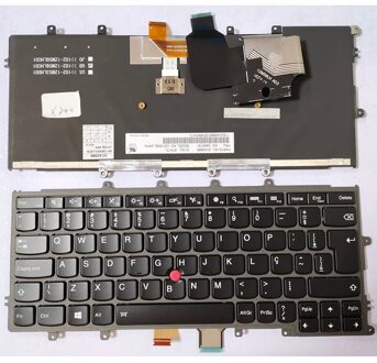 Us/Sp/Br/Tr Laptop Toetsenbord Voor Lenovo Thinkpad X230S X240 X240S X250 X250S X240i X270 x260S Laptop Met Achtergrondverlichting Nieuw BR backlight