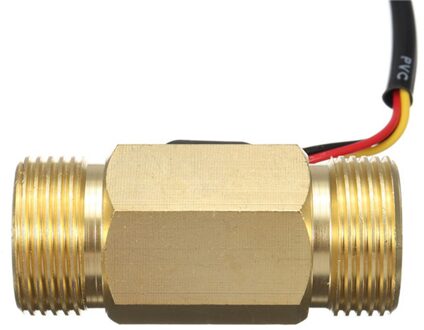 US211M Digitale Flow Meter Totalisator Met Messing Flow Sensor USC-HS43TB G3/4 "Hall Flow Sensor 2-45LPM Isentrol Saier sesnor China sensor usc hs43TB