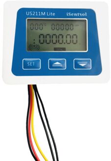 US211M Lite Digitale Flow Meter USN-HS08PA 0.2-1.1LPM 5V Flowreader Compatibel Met Alle Onze Hall Effect Water Flowsensor isentr digitaal display