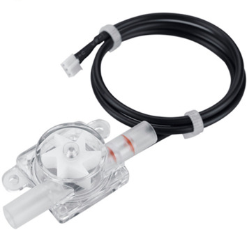 US211M Lite Digitale Flow Meter USN-HS08PA 0.2-1.1LPM 5V Flowreader Compatibel Met Alle Onze Hall Effect Water Flowsensor isentr flow sensor
