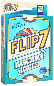 Usaopoly Flip 7 - Compact Familiespel