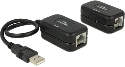 USB 1.1 Extender (verlenging) via netwerkkabel RJ45 60 m