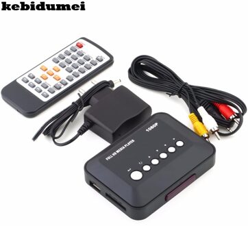 Usb 2.0 1080P Hd Sd/Mmc Tv Video 'S Sd Mmc Rmvb MP3 5V 2A Multi Tv Usb hdmi-Compatibele Media Player Box Met Ir Afstandsbediening