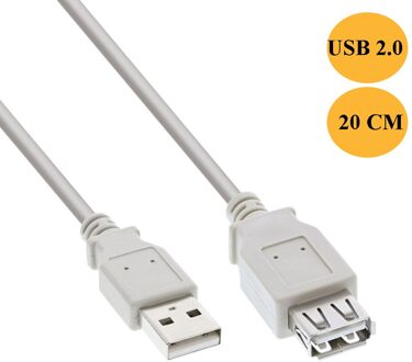 Usb 2.0 3.0 Extension Cable Type A Man-vrouw Extender Kabel High Speed Usb 3.0 Data & Netsnoer voor Smart Tv Pc Laptop USB 2.0 20CM