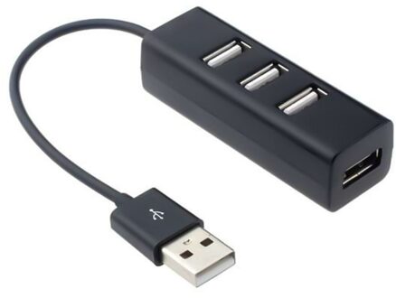 Usb 2.0 Adapter 4 Poorten Splitter Hoge Snelheid Adaptador Voor Notebook Pc Computer Accessoires Mini Hub Socket Patroon