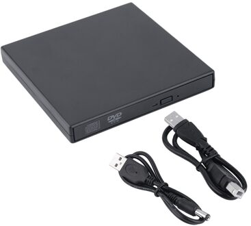 Usb 2.0 Externe Dvd Combo CD-RW Brander Cd +-Rw Dvd Rom Zwart