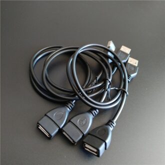 USB 2.0 Man-vrouw USB Kabel 1.5m 1m 0.5m Extender Cord Draad Super Speed Data Sync verlengkabel Voor PC Laptop Toetsenbord