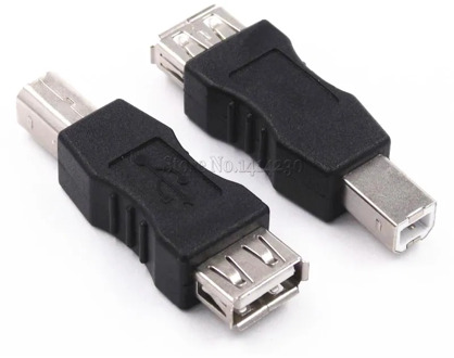 USB 2.0 Type A Female to B Male Adaptor For USB Printer Square Of the Public Transfer Joint