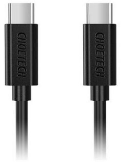 USB 2.0 USB-C M/M Charing/ Data Sync Cable, Black, 200CM QC3.0 & 3A Output Support