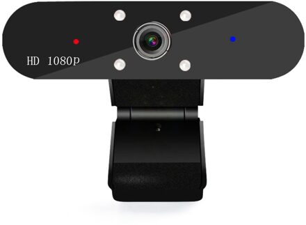 Usb 2.0 Web Video Camera 1080P Hd Computer Camera Webcams Ingebouwde Geluid Absorberende Microfoon Voor Werk live Meeting In Voorraad 1080P FHD